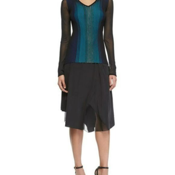 Elie Tahari Dresses & Skirts - Elie Tahari Sachi Silk Black Skirt NWT XL